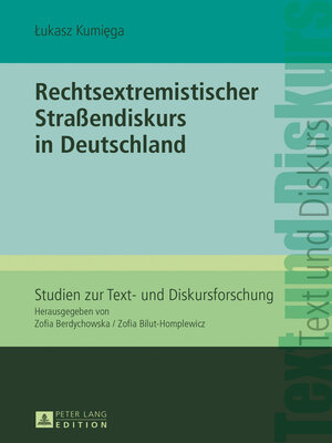 cover image of Rechtsextremistischer Straßendiskurs in Deutschland
